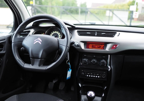 Citroen C3 cena 24900 przebieg: 140000, rok produkcji 2014 z Trzciel małe 497